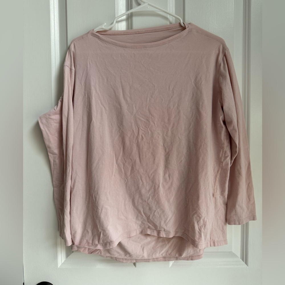 Lululemon Relaxed fit long sleeve shirt Size 4